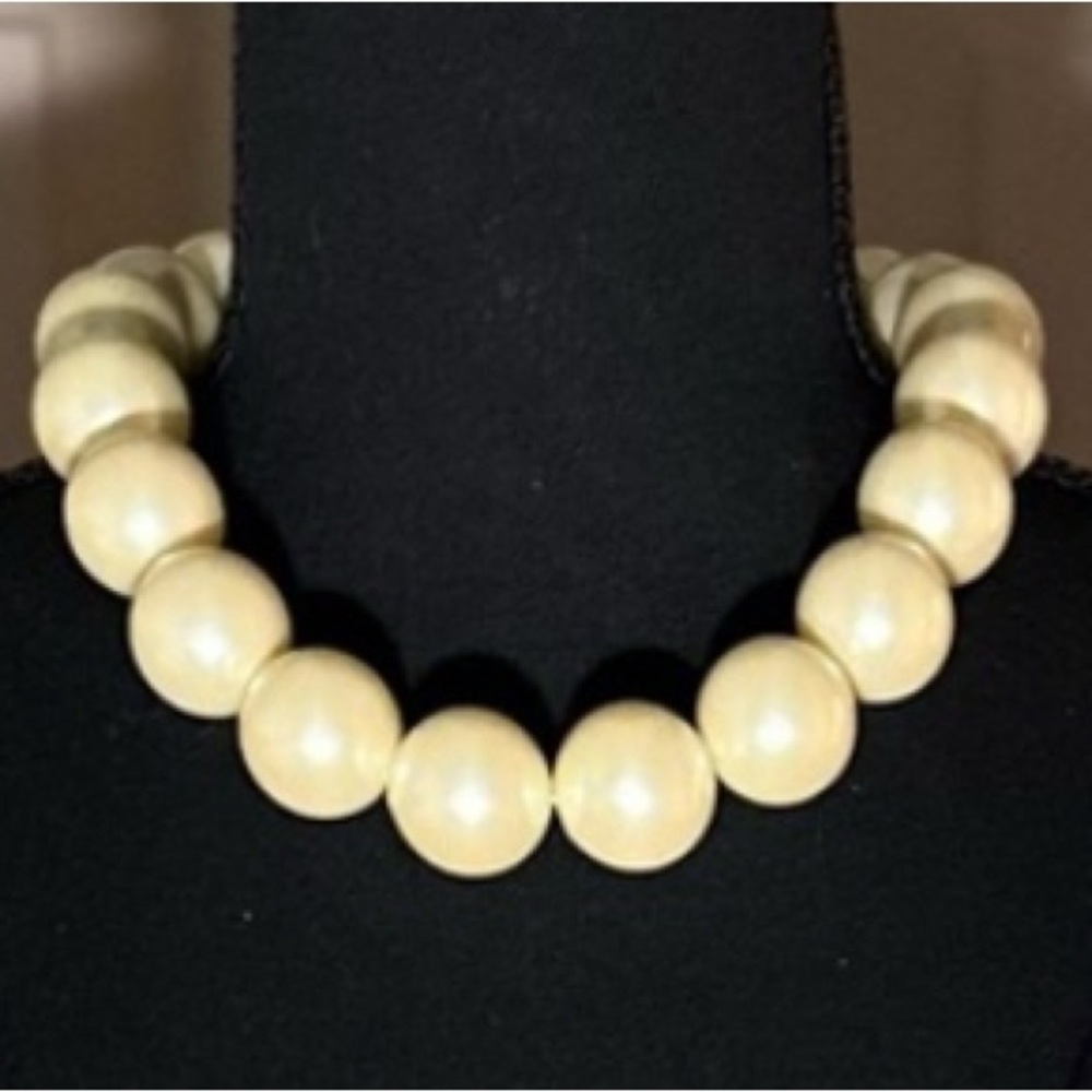 Unbranded Large Faux Pearl Women Choker Necklace